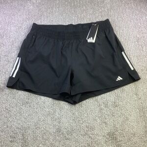 Adidas Own The Run Running Shorts Black Womens 2X Regular Fit‎ NWT